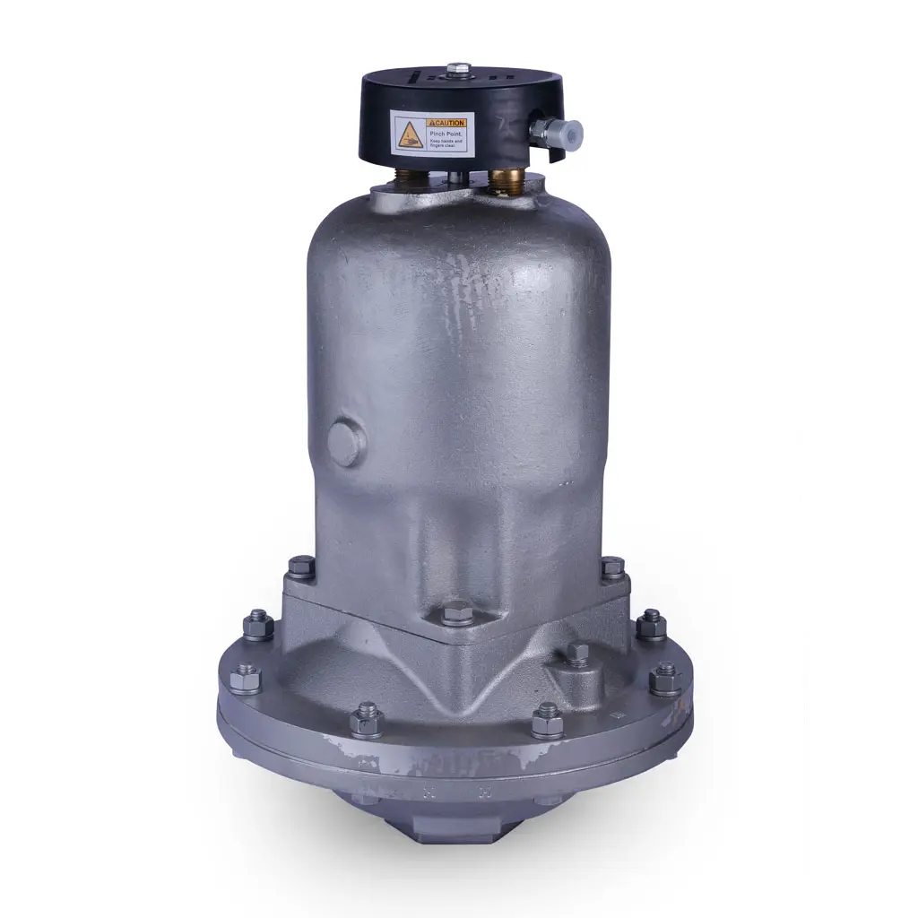 1" PULSATION DAMPENER DIAPHRAGM TYPE FOR AODD PUMP WITH FLANGE SS 316