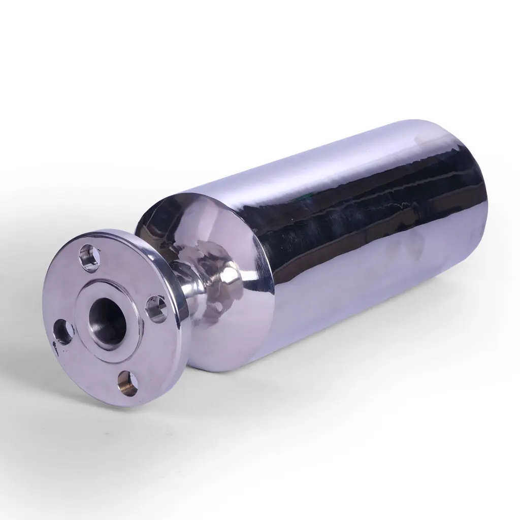 1" DAMPENER WITH FLANGE SS 316 BOTTLE TYPE
