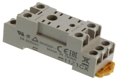 Omron 8-pin Relay Socket, Panel / DIN (PYF08A-N)