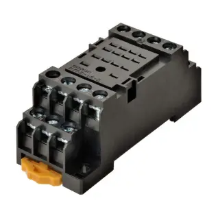 Omron 14-pin Relay Socket, PCB / DIN (PYFZ-14-E)