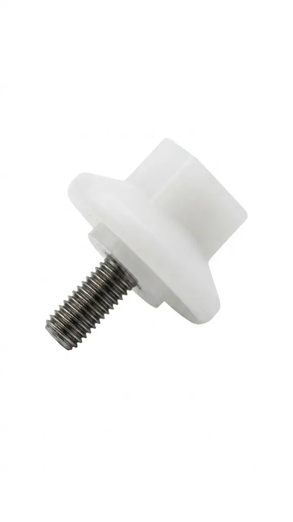 FRONT PLATE PVDF-1/4