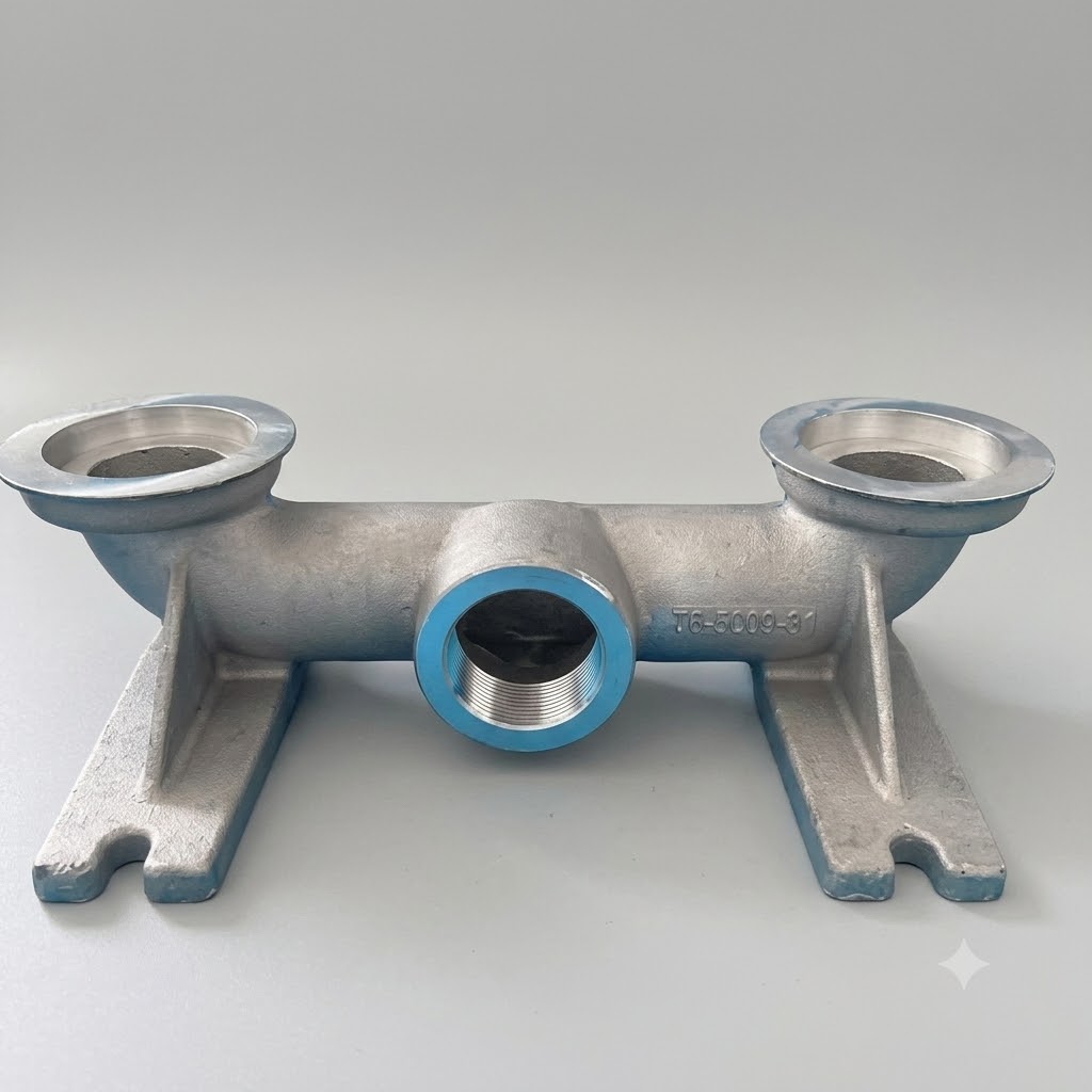 Manifold, Inlet, footed