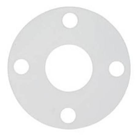 GASKET, BOLTED, TEE, NORDEL