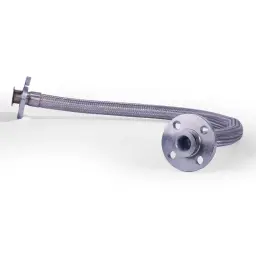 SS BRAIDED HOSE PIPE 1" RF FLANGED ON BOTH ENDS (LENGTH 1M)