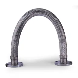 SS BRAIDED HOSE PIPE 2" RF FLANGED ON BOTH ENDS (LENGTH 1M)