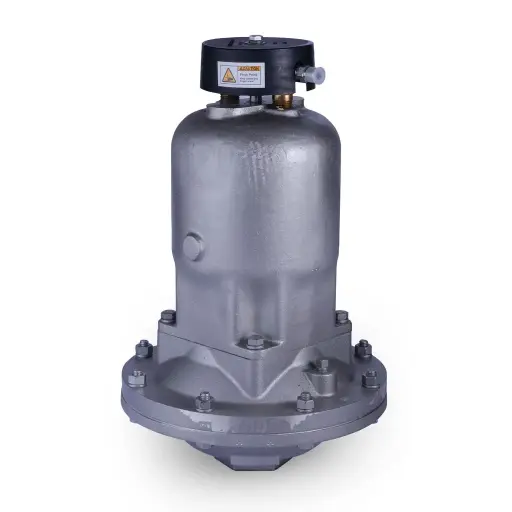 [1" Dampener Diaphragm type] 1" PULSATION DAMPENER DIAPHRAGM TYPE FOR AODD PUMP WITH FLANGE SS 316