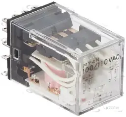 Omron MY2 DPDT General Purpose Relay, 14-pin (MY4N-GS-R AC100/110)