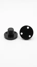 PLUG VALVE BLOCK- POLYPROPYTHENE-1/4'
