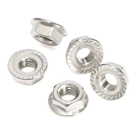 [V 04-6435-03] NUT,HEX FLANGE 3/8